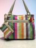 Coach Stripes Multi Color Shoulder Bag One size - photo 3