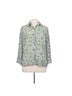Notations 100% Polyester Floral Multi Color Long Sleeve Jersey Size M - photo 1
