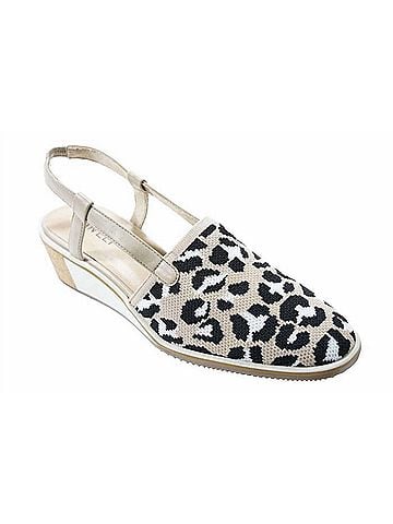 VANELi Women's Greer Leopard Wedge Slingback Sandal (view 1)