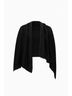 Joseph Ribkoff Black Women's Woven Pleated Rectangular Scarf One size - photo 1