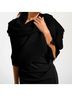 Joseph Ribkoff Black Women's Woven Pleated Rectangular Scarf One size - photo 2