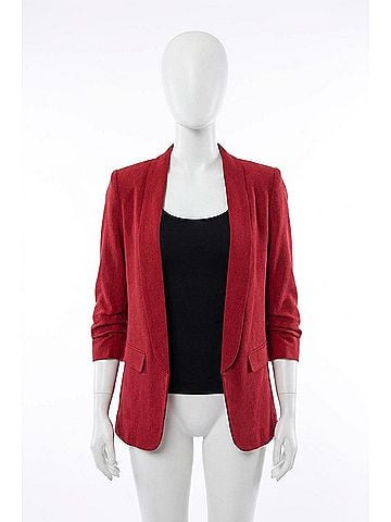 Oddi All I Want Blazer in Crimson (view 1)