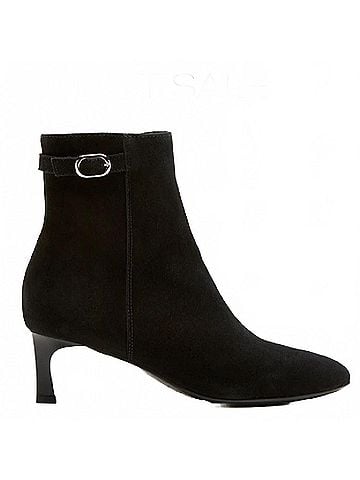 La Canadienne Women's Arizona Suede Buckle Ankle Bootie (view 1)