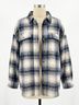 White Birch Blue Plaid Shacket in Blue Size 2X - photo 1