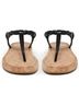 Paige Black Dawn Twisted Strap Sandal Size 9 1/2 - photo 5