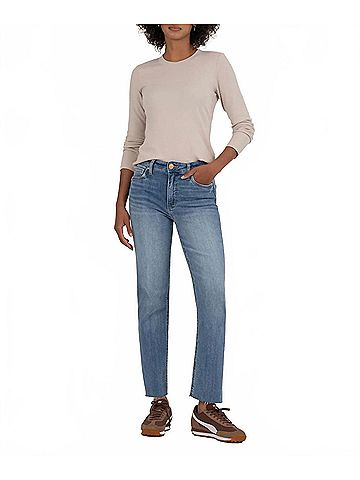 Kut from the Kloth Noelie Knit Top in Taupe (view 2)