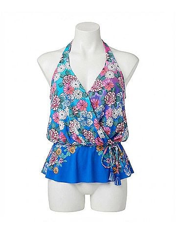 Johnny Was Color Blast Tankini Top (view 1)