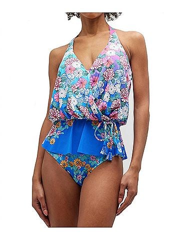 Johnny Was Color Blast Tankini Top (view 2)