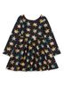 Tea Collection Black Printed Ballet Dress Size 2 - photo 1