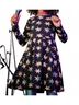 Tea Collection Black Printed Ballet Dress Size 2 - photo 3