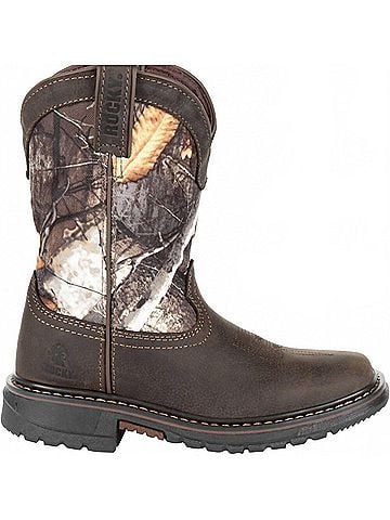 Rocky Kids Original Ride Flx Waterproof Western Boot (view 1)
