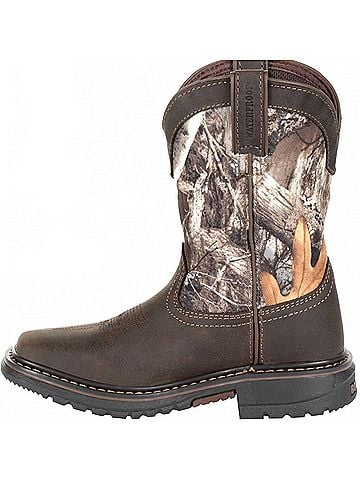 Rocky Kids Original Ride Flx Waterproof Western Boot (view 2)