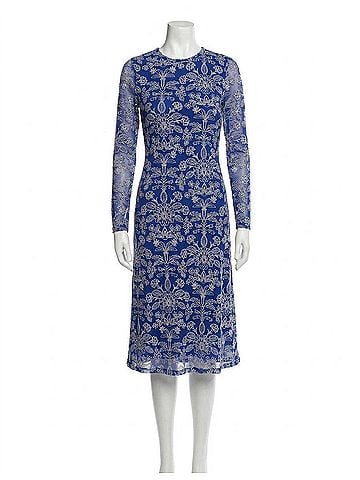 Johnny Was Shelly Midi Mesh Dress in Klaudia (view 1)