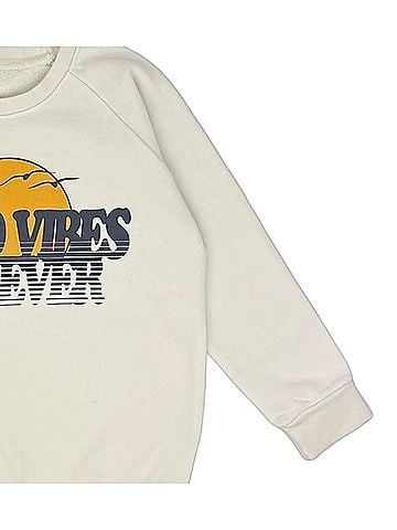 Tiny Whales Kids Good Vibes Forever Sweatshirt (view 2)