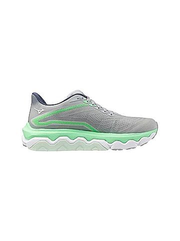 Mizuno Women's Wave Horizon 8 Shoes in Pearl/Blue White (view 1)