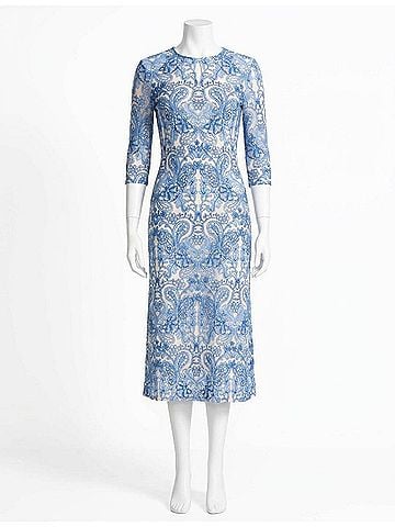 Johnny Was Wynifred Mesh Midi Dress in Jordi (view 1)