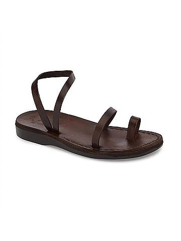 Jerusalem Sandals Ella Ankle Strap Flat Sandal (view 1)