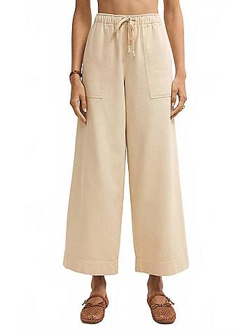 Z Supply Daycation Pant in Parchment (view 2)
