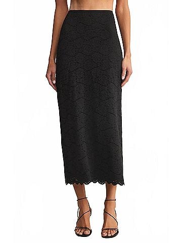 Z Supply Via Lace Midi Skirt (view 2)