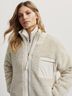 Varley 100% Cotton Ivory White Tan Coat Size L - photo 7