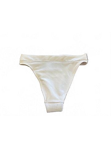 Suboo Women's Kaia Super High Cut Bottom Bikini in Ivory (view 2)