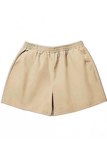 Kule Women's The Corbin Short in Khaki (view 1)