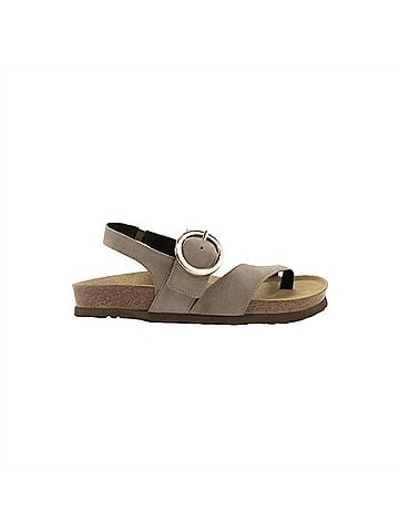 Naot Women's Baltimore Sandals in Almond Suede (view 1)