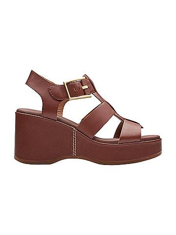 Clarks Women's Manon Cove Sandals in Tan Leather (view 2)