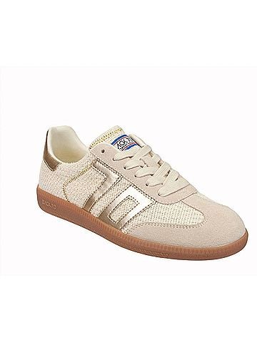 Back 70 Women's Luta 2512 Sneakers in Gold (view 1)