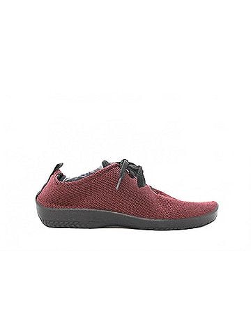 Arcopedico Women's Ls Knit Sneaker in Bordeaux (view 1)