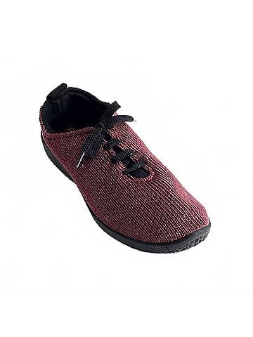 Arcopedico Women's Ls Knit Sneaker in Bordeaux (view 2)