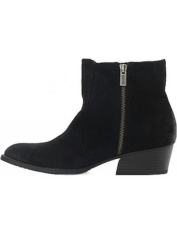 Kenneth Cole Women's Raw Dy Fringe Ankle Boots in Black (view 2)