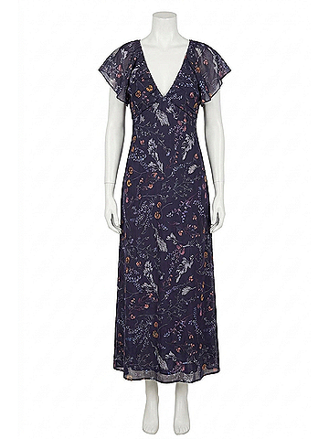Cleobella Victoria Midi Dress in Viviana Print (view 1)