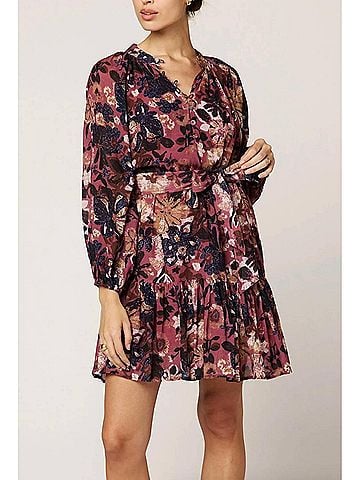 Cleobella Elvia Mini Dress in Bergamo (view 2)