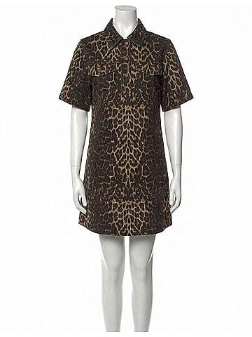 Steve Madden Freddy Mini Dress in Hot Spots Print (view 1)