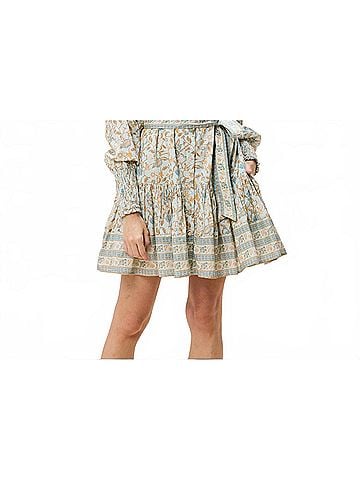 Cleobella Karli Mini Dress in Kaia Print (view 2)
