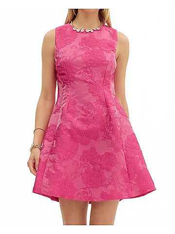 Entro Charlotte Floral Dress in Pink (view 2)