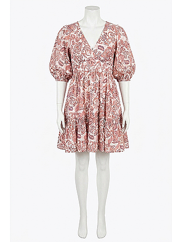 Cleobella Lavinia Mini Dress in Amara Floral (view 1)