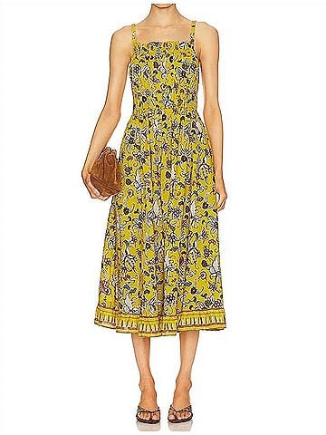 Cleobella Winona Midi Dress in Evora Print (view 2)