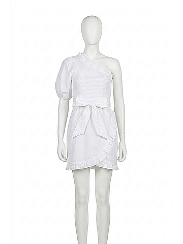 Cleobella Cassidy Mini Dress in White (view 1)