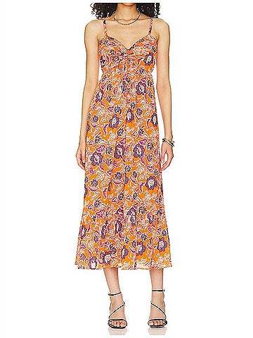 Cleobella Oliana Midi Dress in Tropique (view 2)