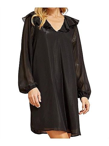 Andree by UNIT Sweetest Love Dress in Black (view 2)
