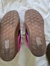 Project Cloud 100% Leather Solid Stripes Pink Green Sneakers Size 6 - photo 7