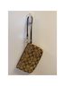 Coach Print Brown Tan Clutch One size - photo 5