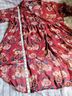 Torrid 100% Polyester Floral Red Pink Blue Casual Dress Size 1X - photo 10
