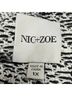 Nic + Zoe Checkered-gingham Black White Jacket Size 1X - photo 3