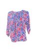 Charter Club 100% Polyester Floral Multi Color Blouse Size S (petite) - photo 2