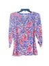 Charter Club 100% Polyester Floral Multi Color Blouse Size S (petite) - photo 1