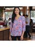 Charter Club 100% Polyester Floral Multi Color Blouse Size S (petite) - photo 4