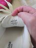 Project Cloud Solid Stripes Leopard Print White Tan Sneakers Size 6 - photo 7